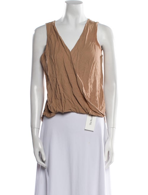 A.L.C. V-Neck Sleeveless Crop Top