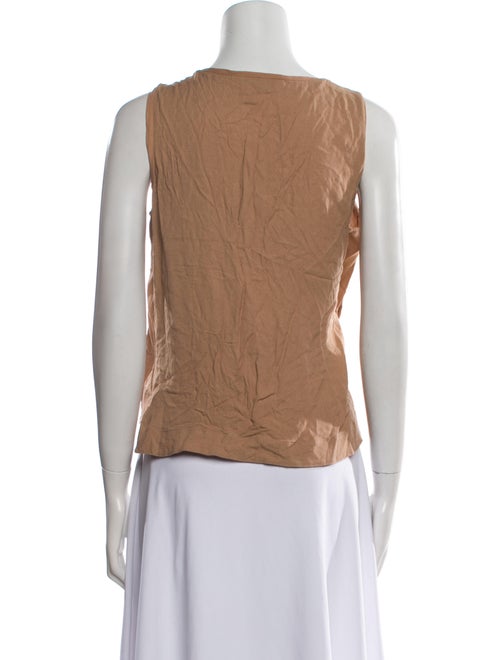 A.L.C. V-Neck Sleeveless Crop Top