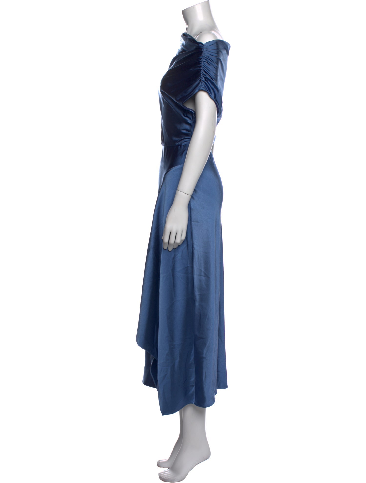 A.L.C. One-Shoulder Midi Length Dress