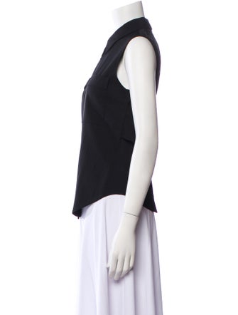 A.L.C. Sleeveless Button-Up Top
