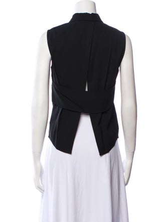 A.L.C. Sleeveless Button-Up Top