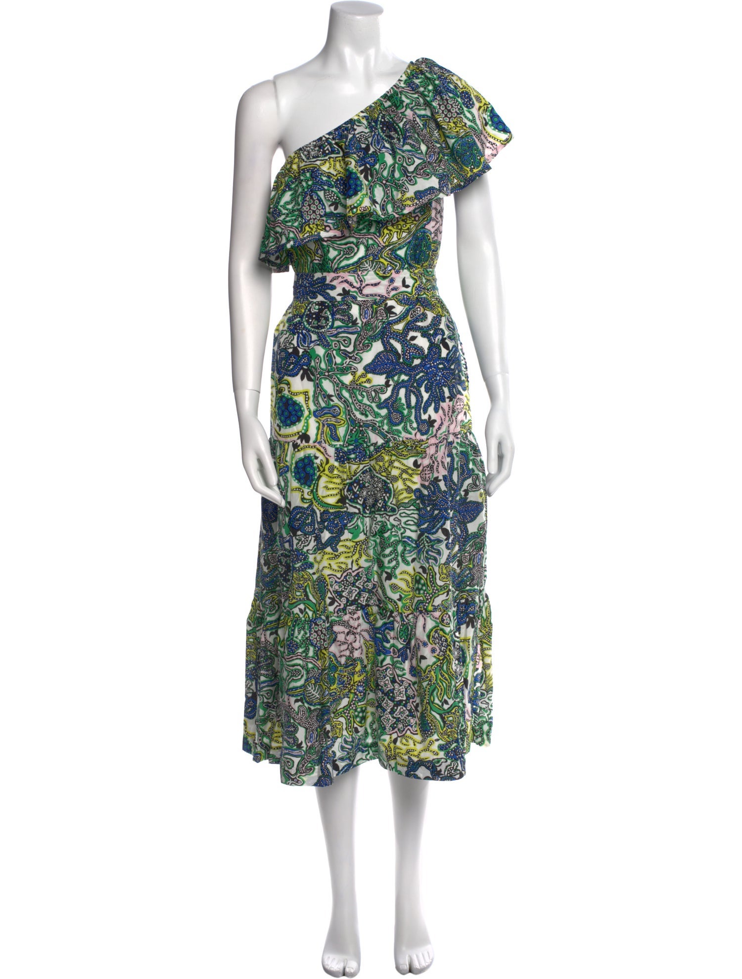 A.L.C. Printed Long Dress