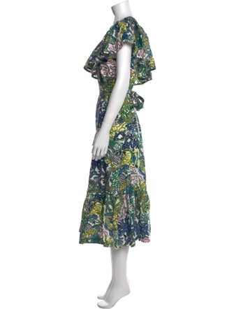 A.L.C. Printed Long Dress