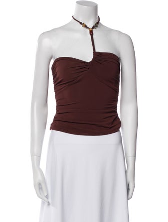 A.L.C. Strapless Crop Top