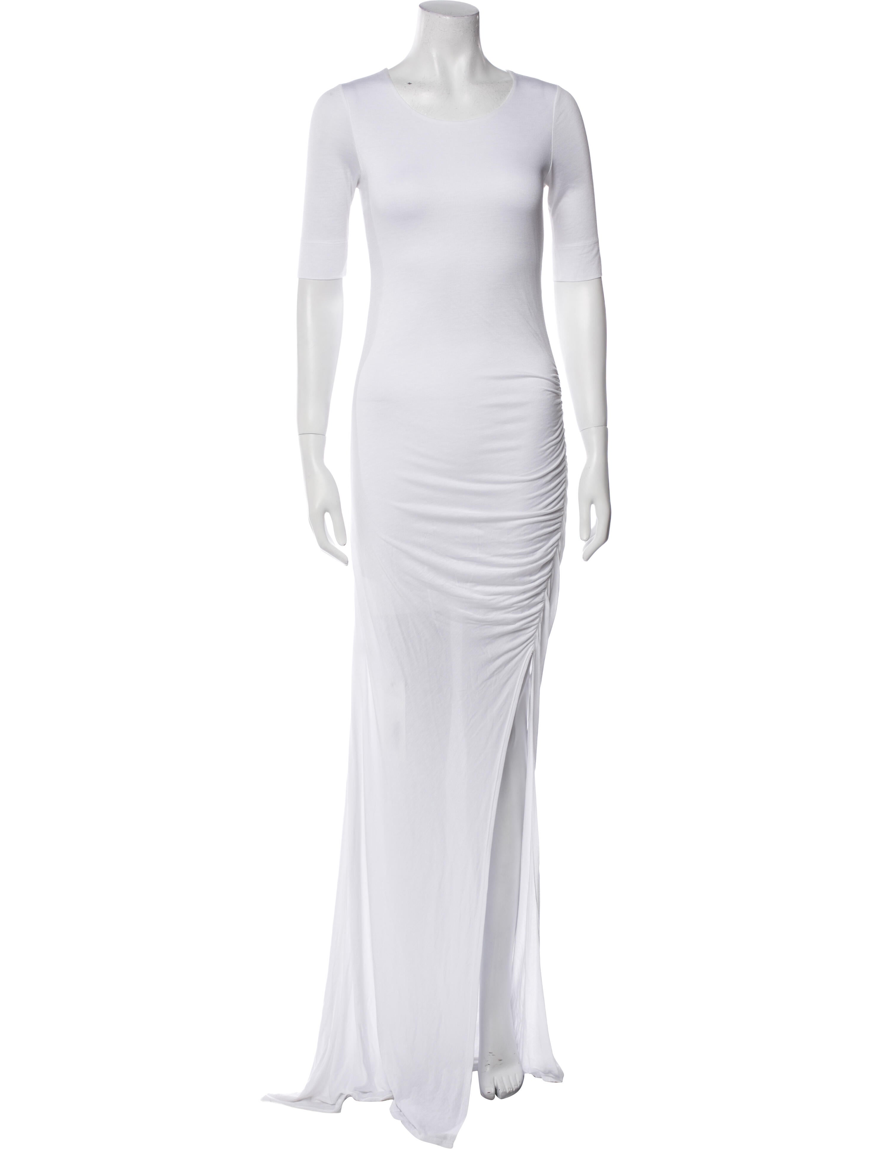 A.L.C. Scoop Neck Long Dress