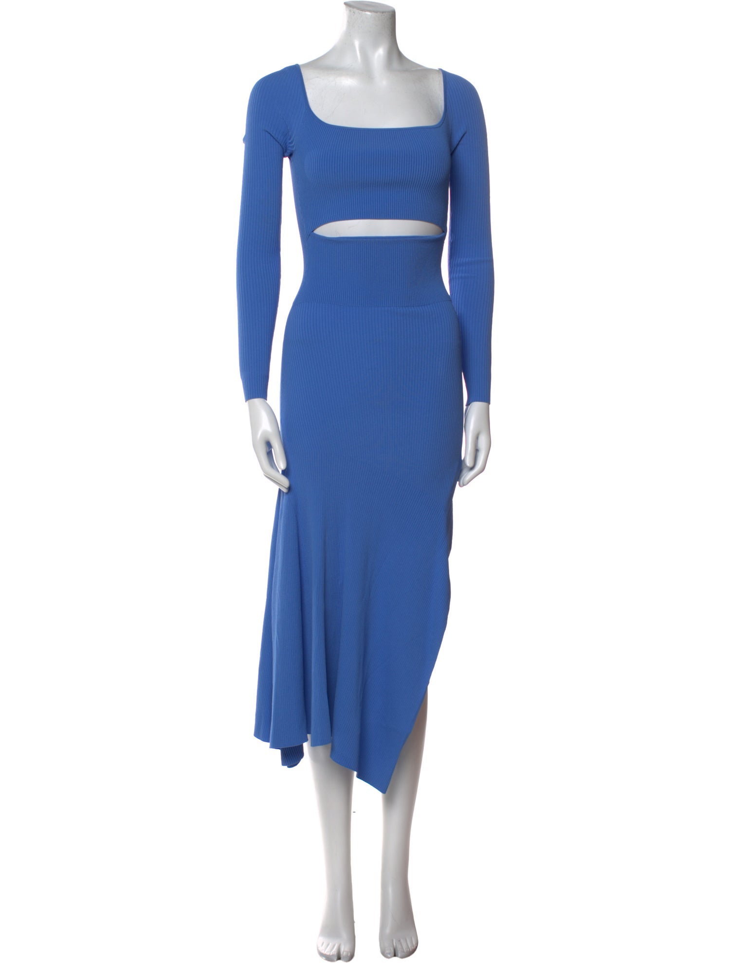 A.L.C. Square Neckline Midi Length Dress
