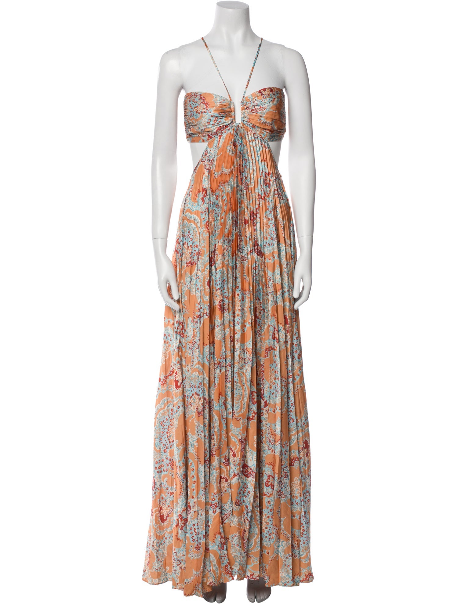 A.L.C. Printed Long Dress