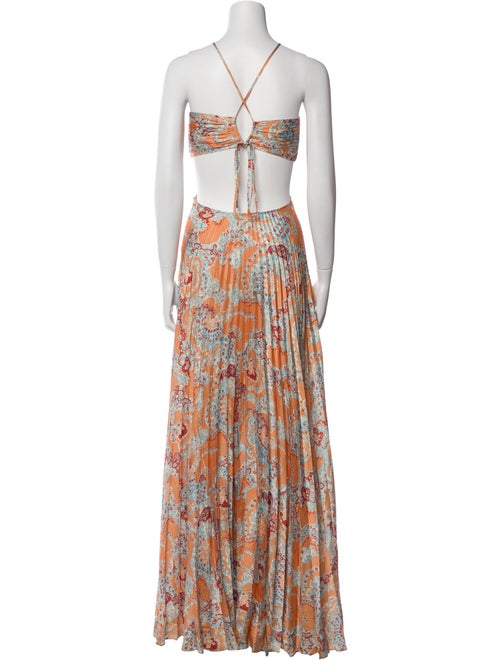 A.L.C. Printed Long Dress