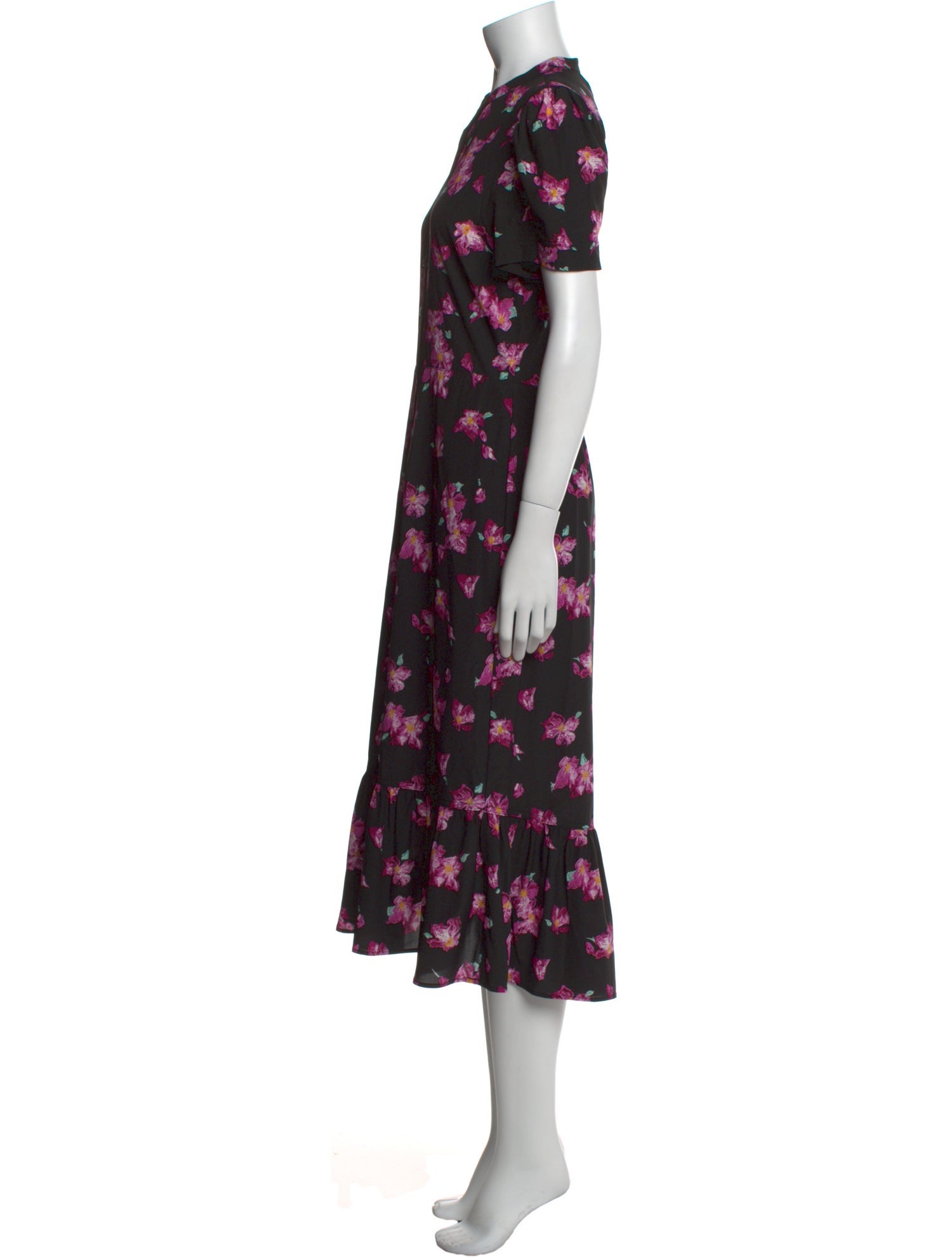 A.L.C. Silk Midi Length Dress