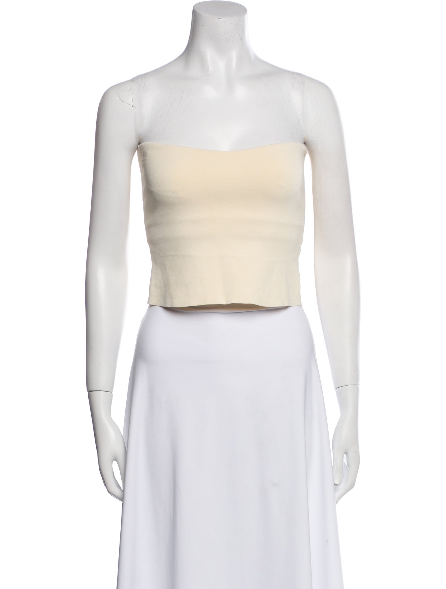 A.L.C. Strapless Crop Top