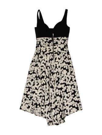 A.L.C. Floral Print Midi Length Dress