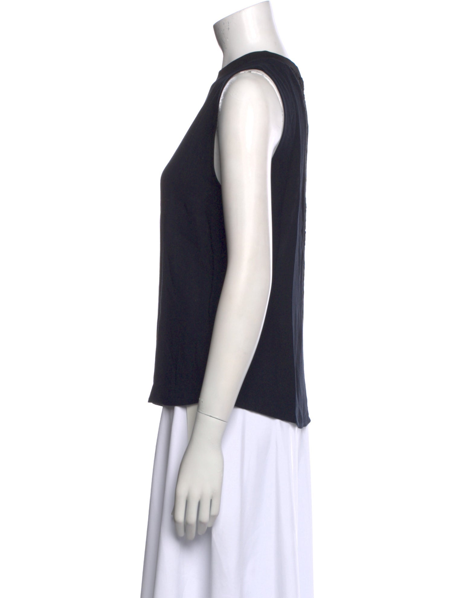 A.L.C. Crew Neck Sleeveless Top