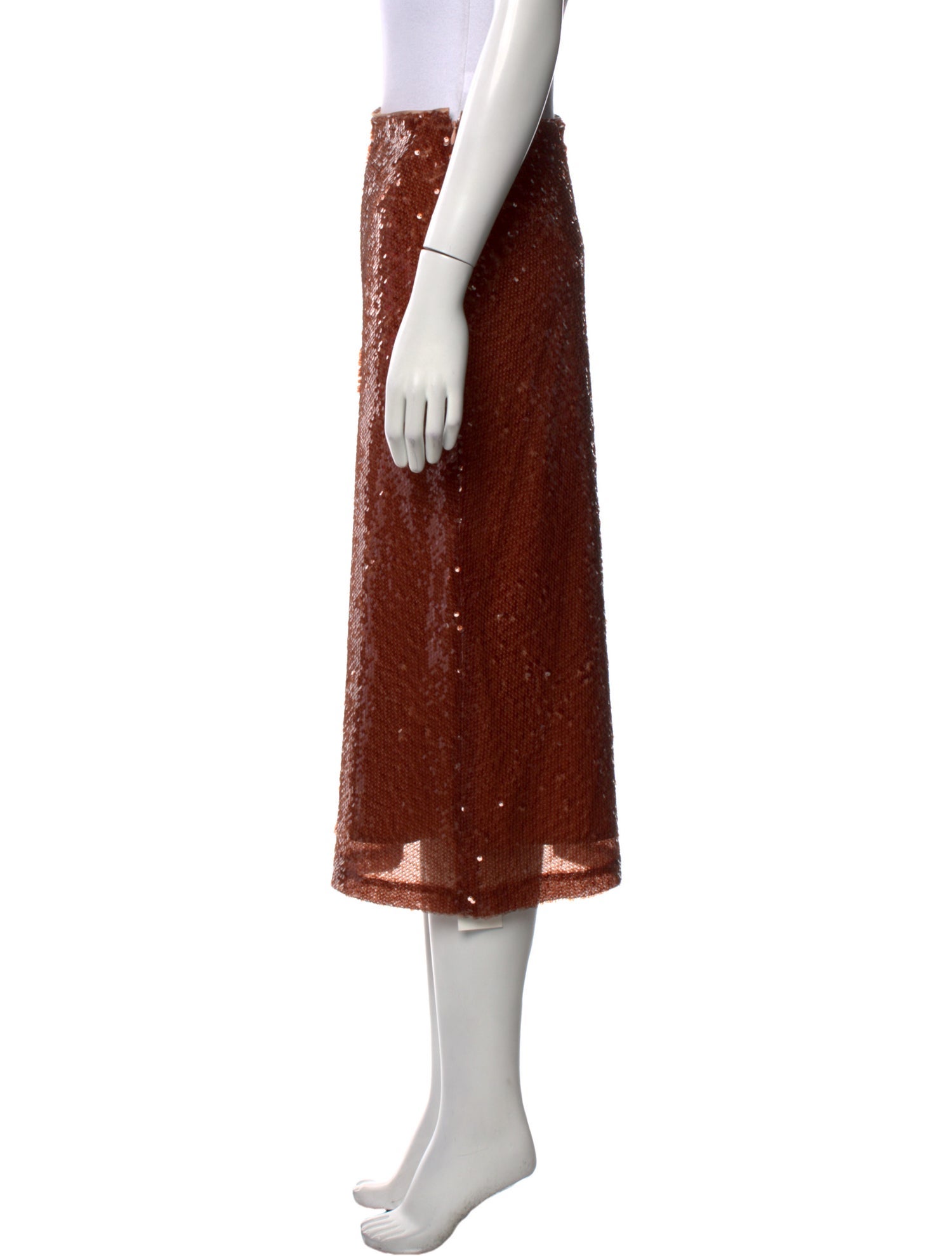 A.L.C. Sequin Embellishments Midi Length Skirt