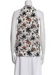 A.L.C. Silk Floral Print Top