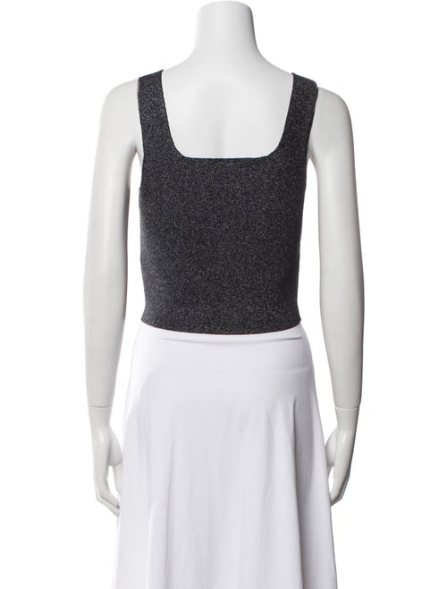 A.L.C. Square Neckline Sleeveless Crop Top