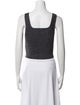 A.L.C. Square Neckline Sleeveless Crop Top