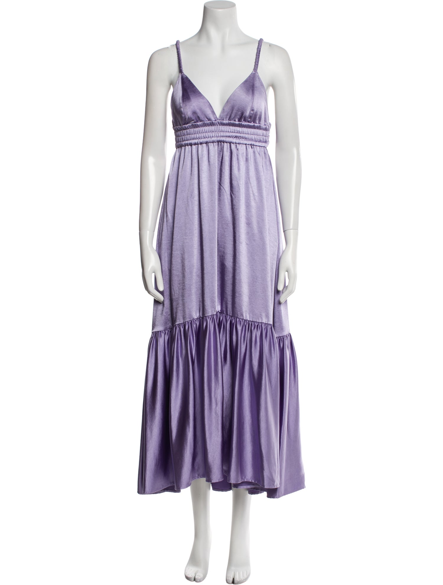 A.L.C. V-Neck Long Dress