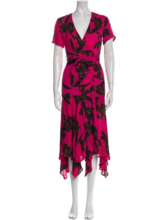 A.L.C. Silk Midi Length Dress