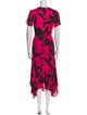 A.L.C. Silk Midi Length Dress