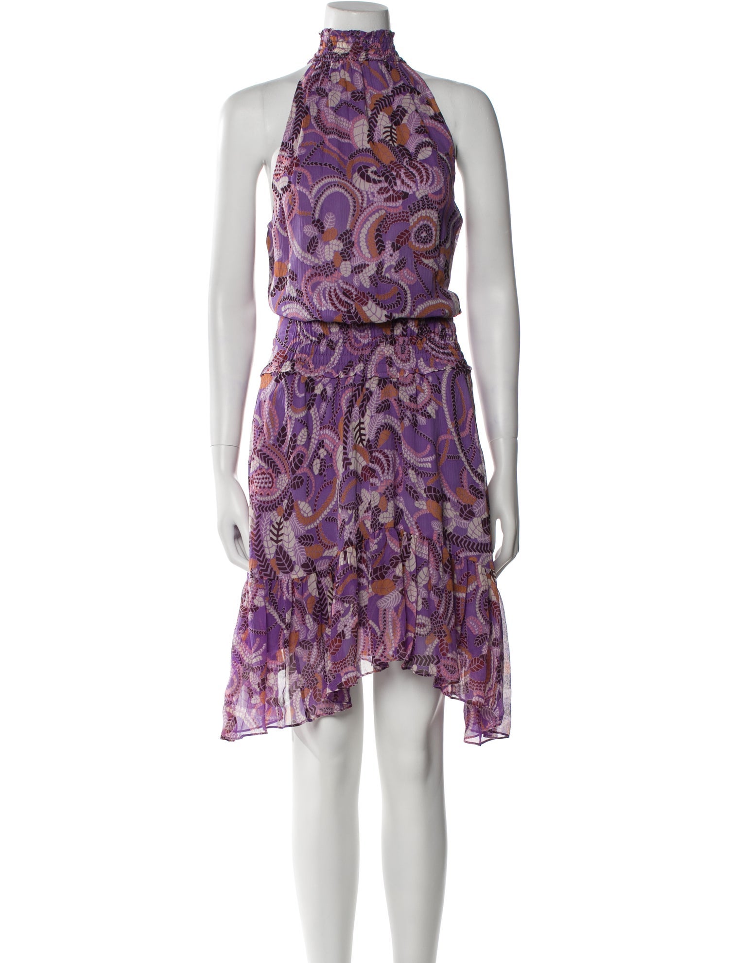 A.L.C. Silk Midi Length Dress