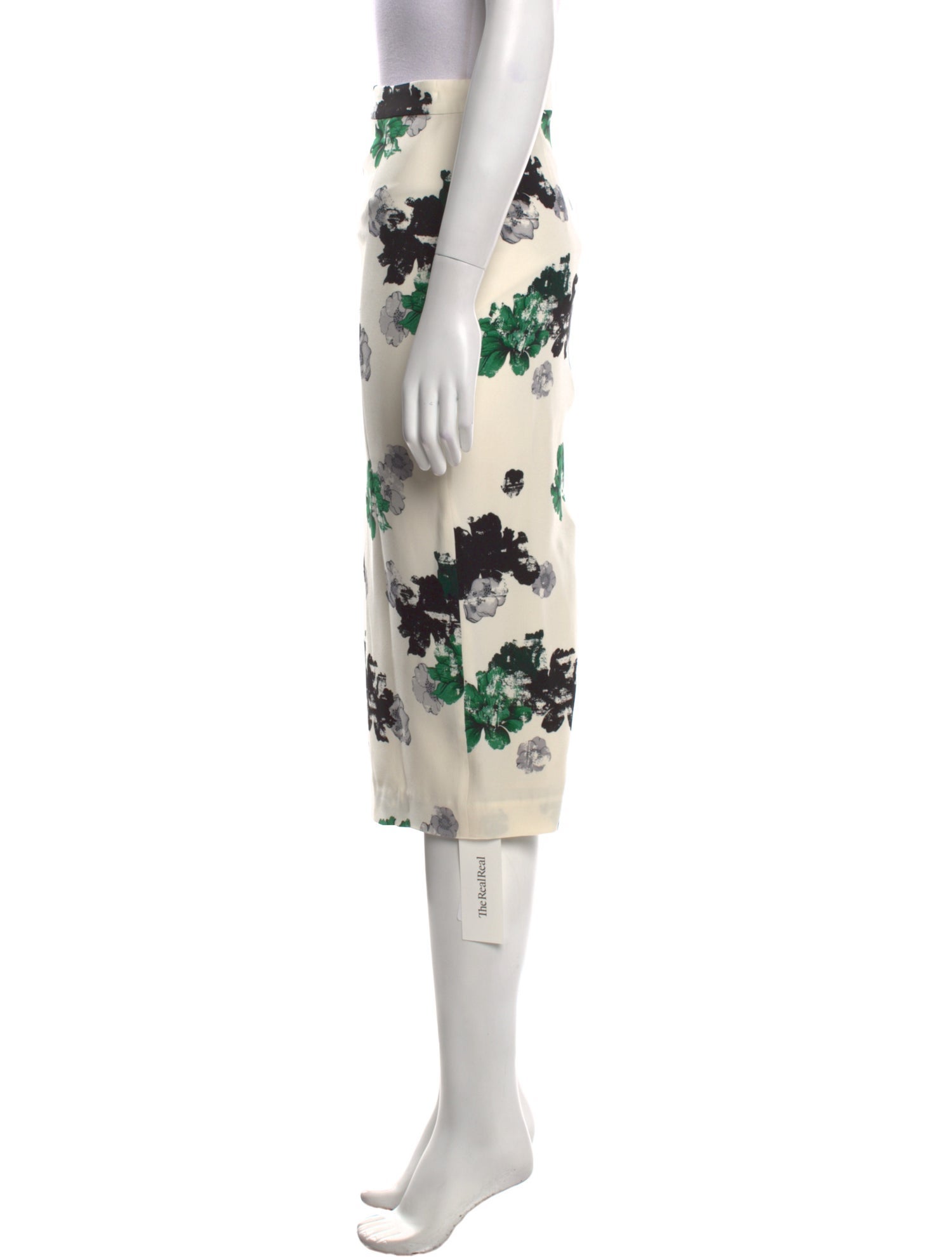 A.L.C. Silk Knee-Length Skirt