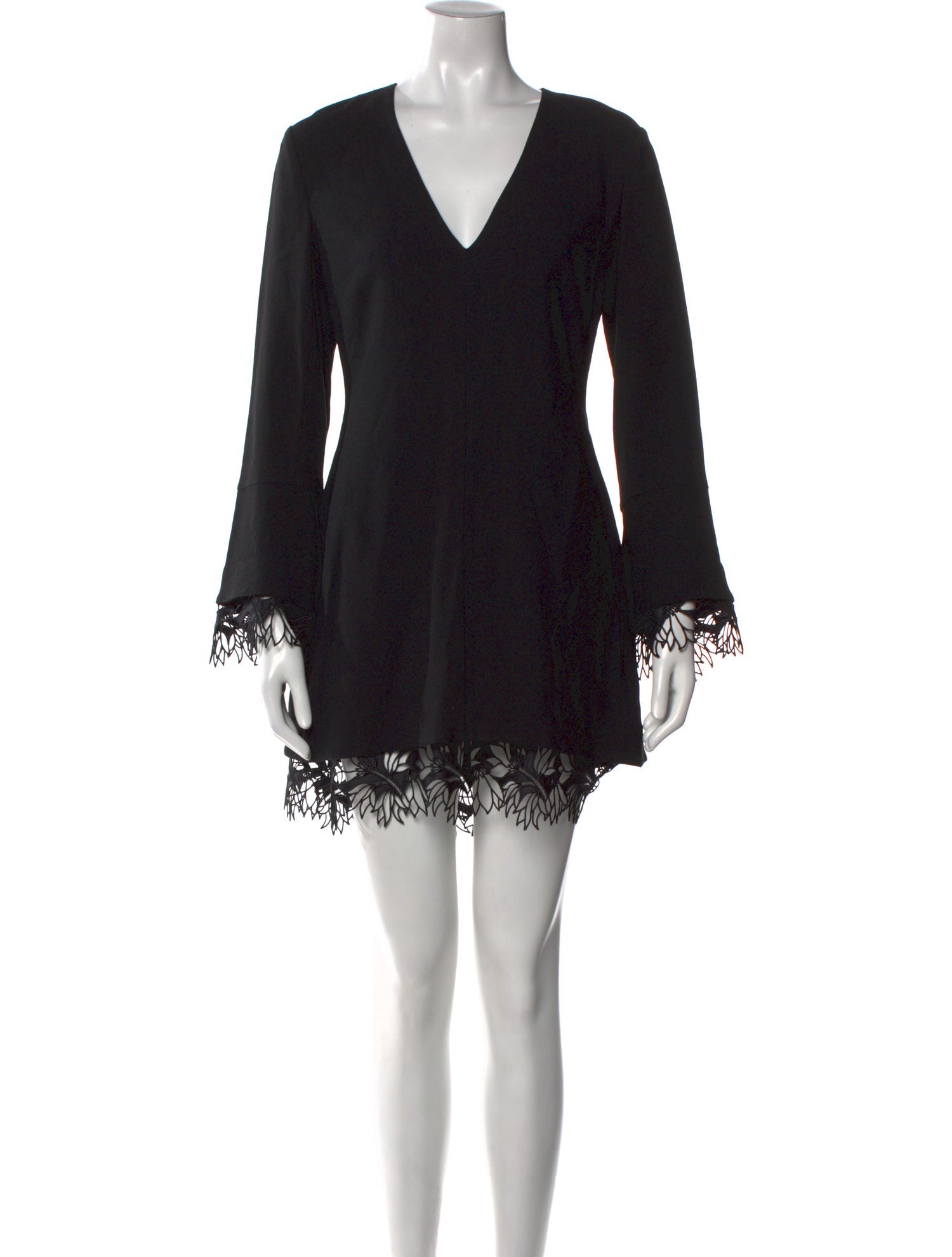 A.L.C. V-Neck Mini Dress