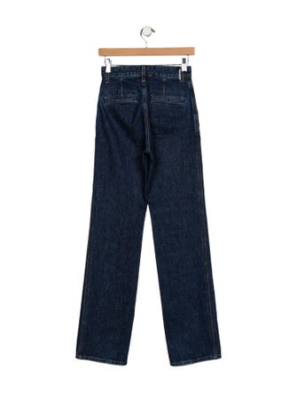 A.L.C. High-Rise Straight Leg Jeans