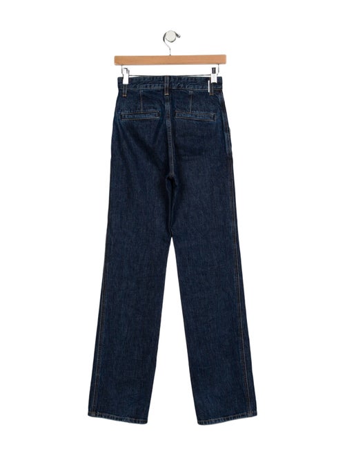 A.L.C. High-Rise Straight Leg Jeans