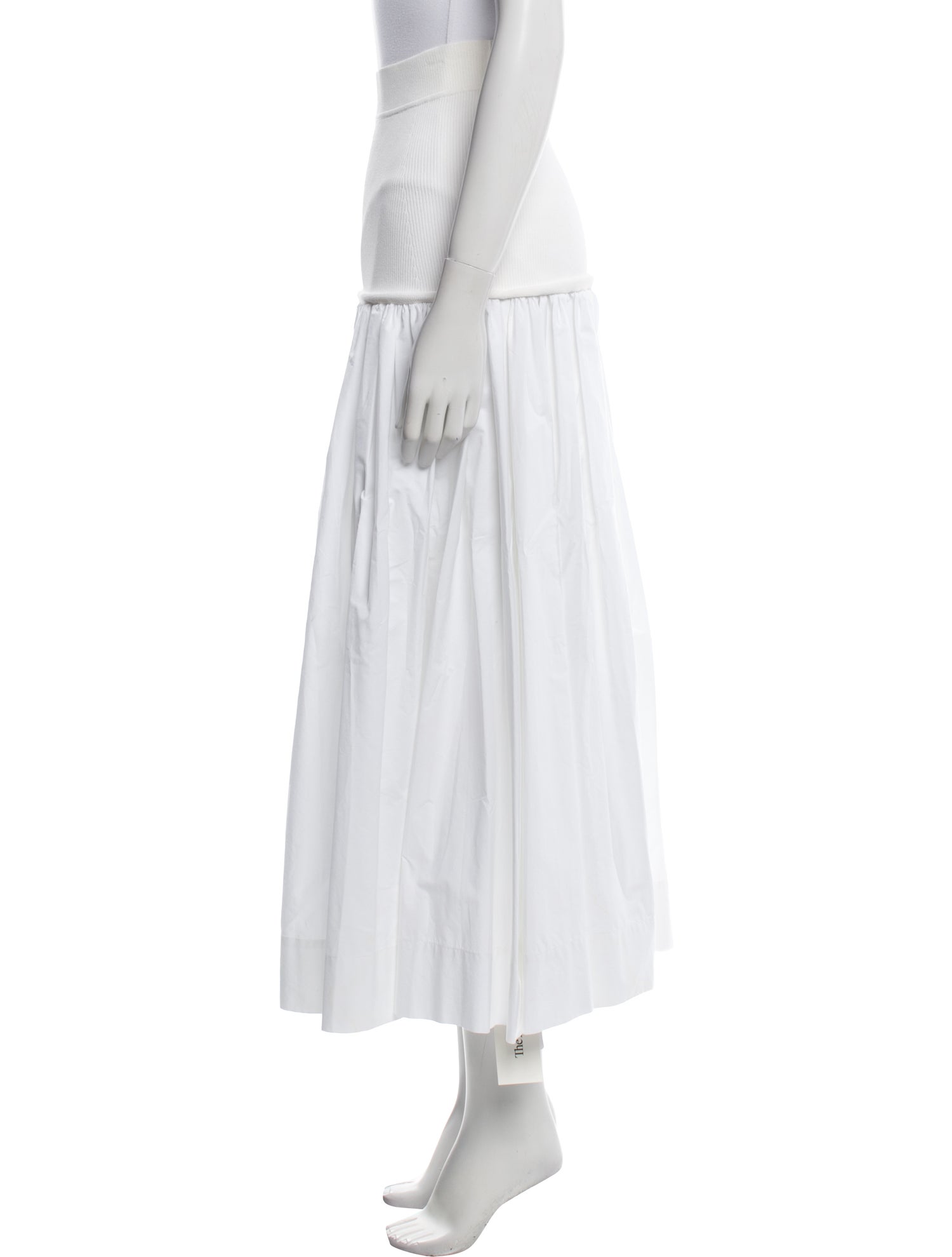 A.L.C. Ruffle Embellishment Midi Length Skirt