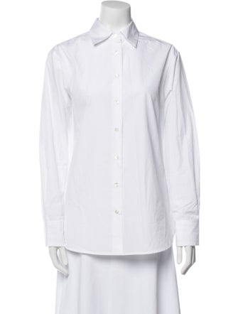 A.L.C. Long Sleeve Button-Up Top