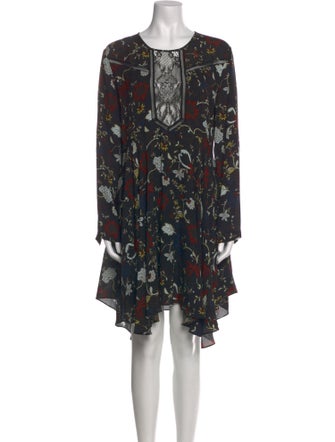 A.L.C. Silk Knee-Length Dress