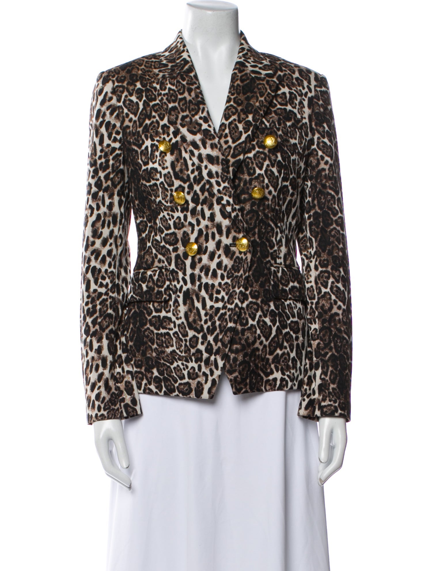 A.L.C. Animal Print Blazer