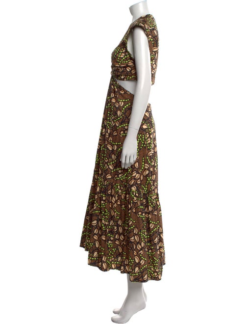 A.L.C. Floral Print Long Dress