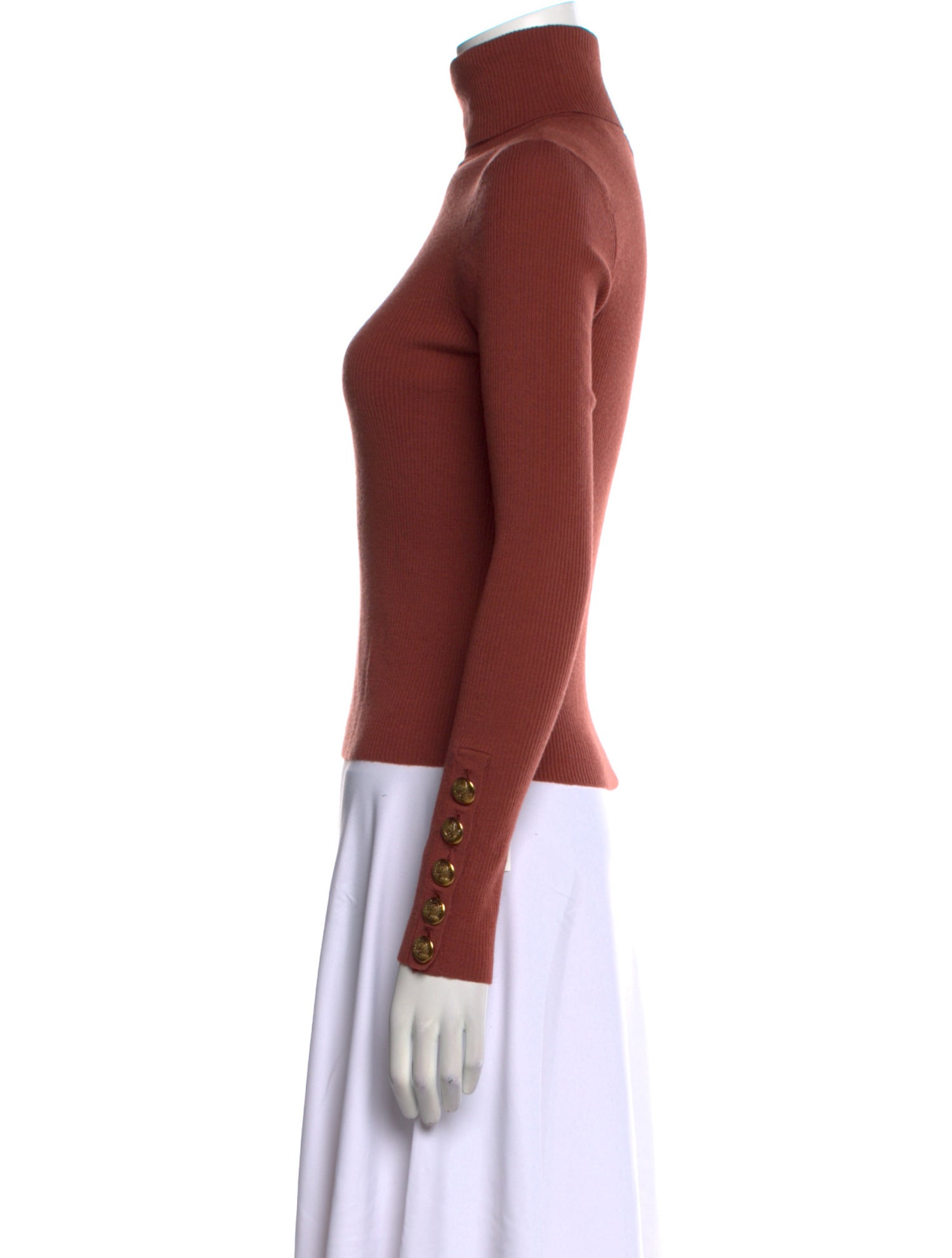 A.L.C. Merino Wool Turtleneck Sweater