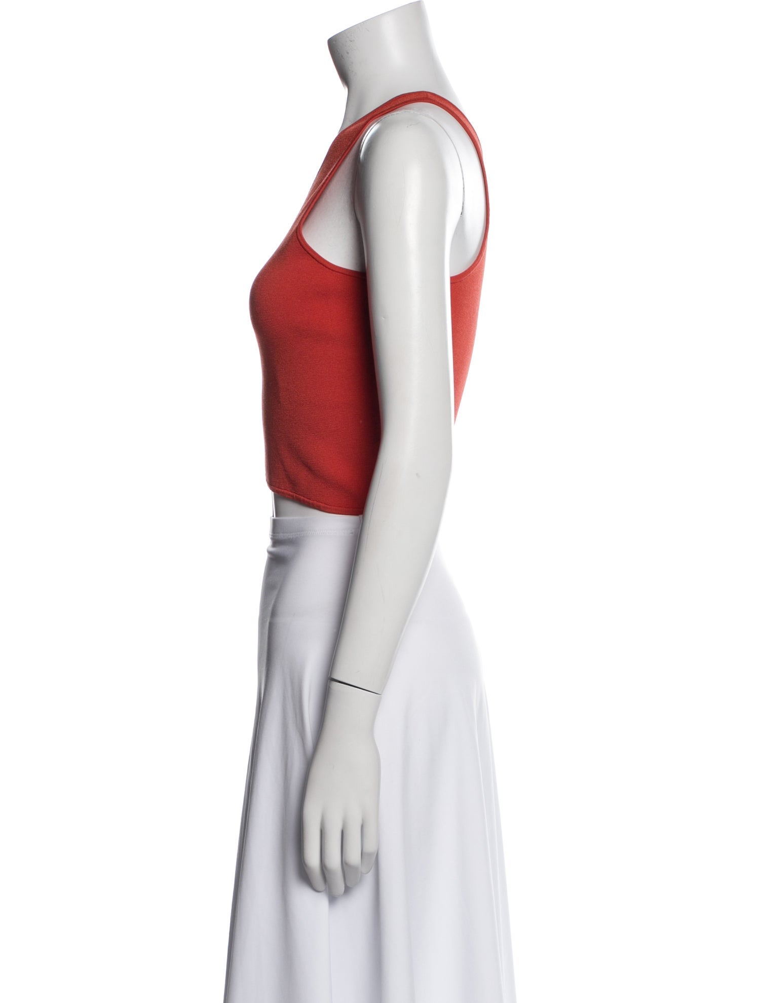 A.L.C. One-Shoulder Sleeveless Crop Top