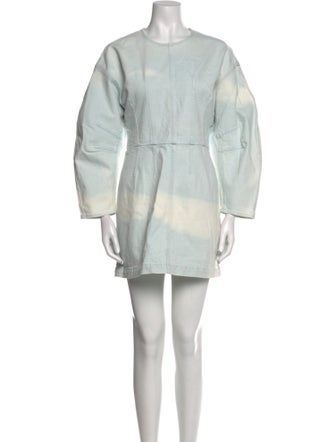 A.L.C. Tie-Dye Print Mini Dress