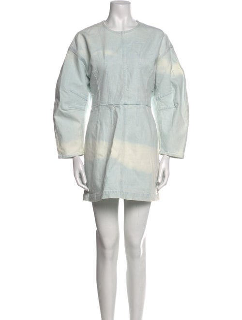 A.L.C. Tie-Dye Print Mini Dress