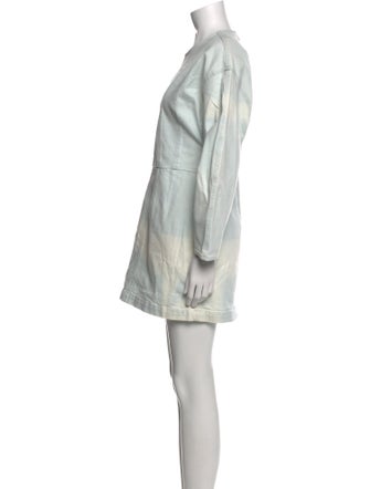 A.L.C. Tie-Dye Print Mini Dress