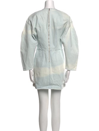 A.L.C. Tie-Dye Print Mini Dress