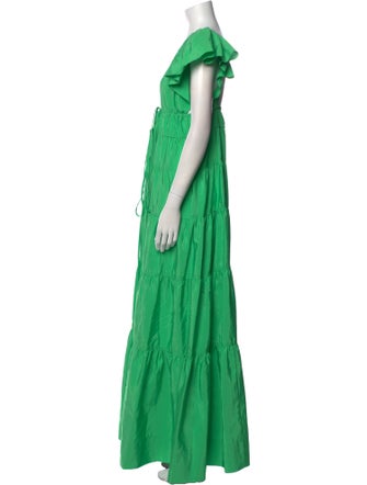 A.L.C. V-Neck Long Dress