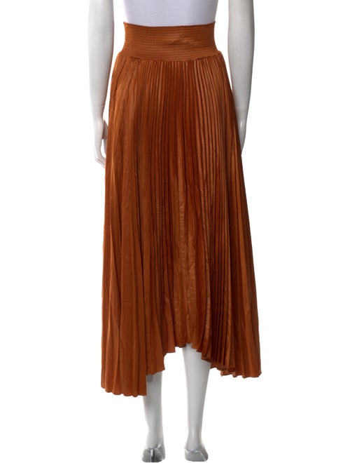 A.L.C. Pleated Accents Midi Length Skirt