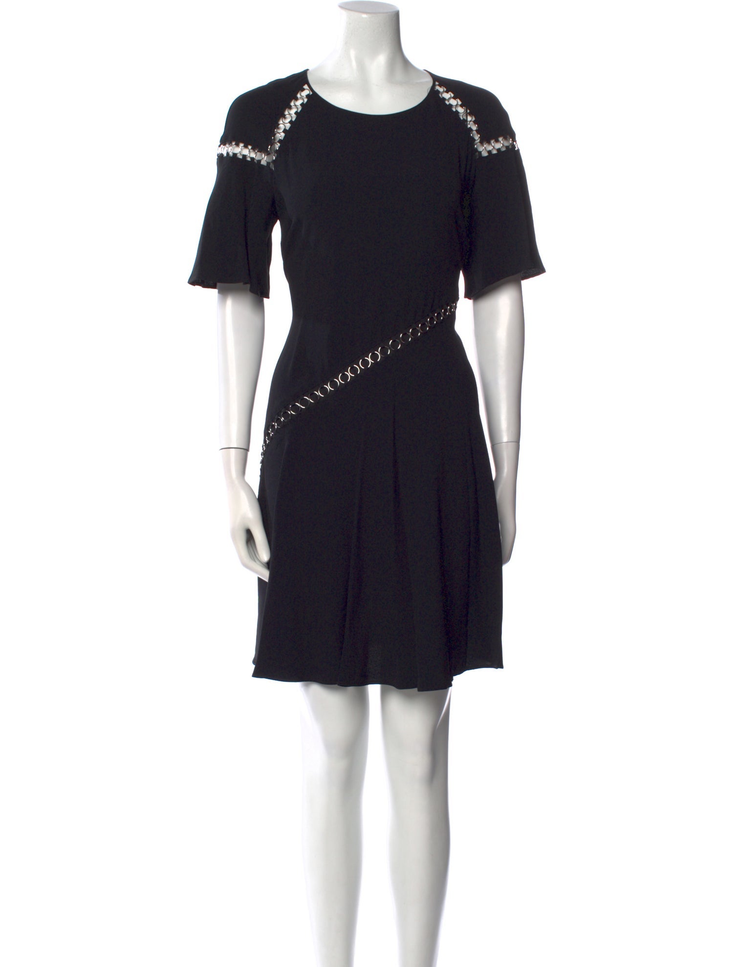A.L.C. Crew Neck Mini Dress