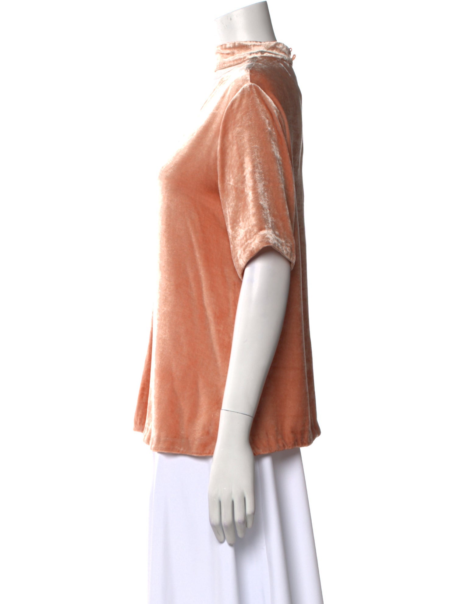 A.L.C. V-Neck Short Sleeve Blouse