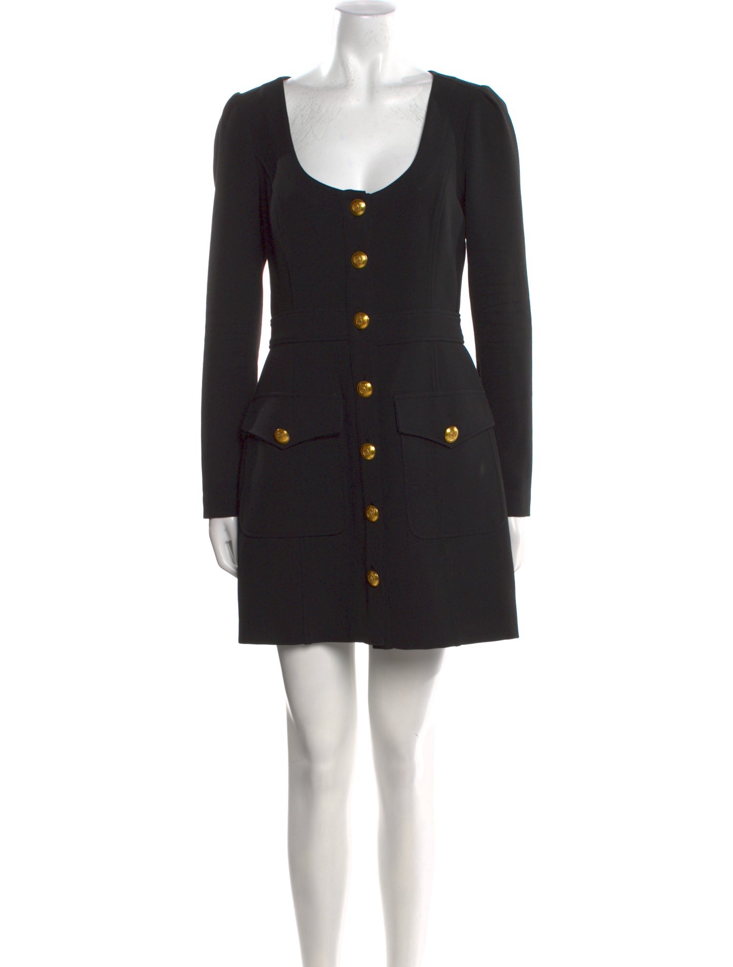 A.L.C. Scoop Neck Mini Dress