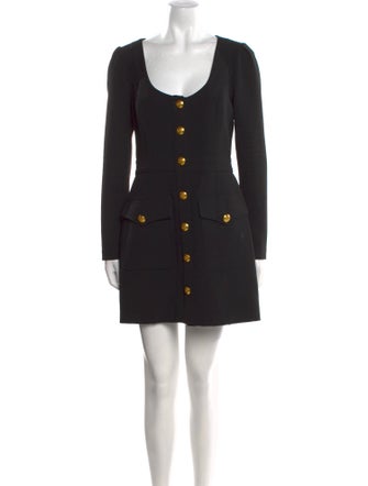 A.L.C. Scoop Neck Mini Dress