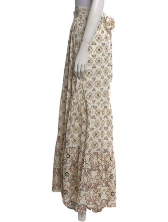 A.L.C. Silk Long Skirt