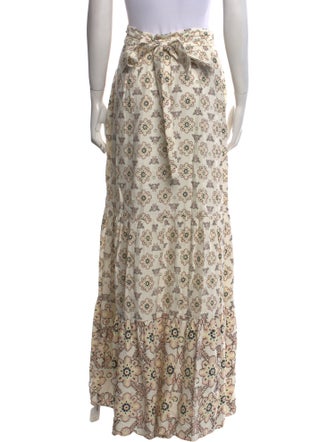 A.L.C. Silk Long Skirt