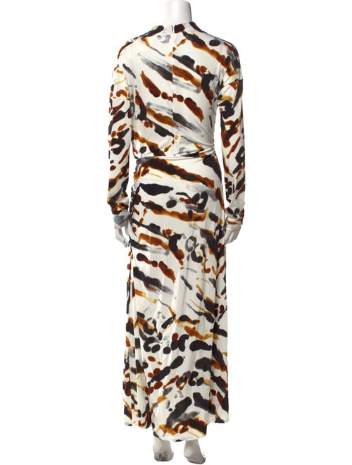 A.L.C. Animal Print Long Dress