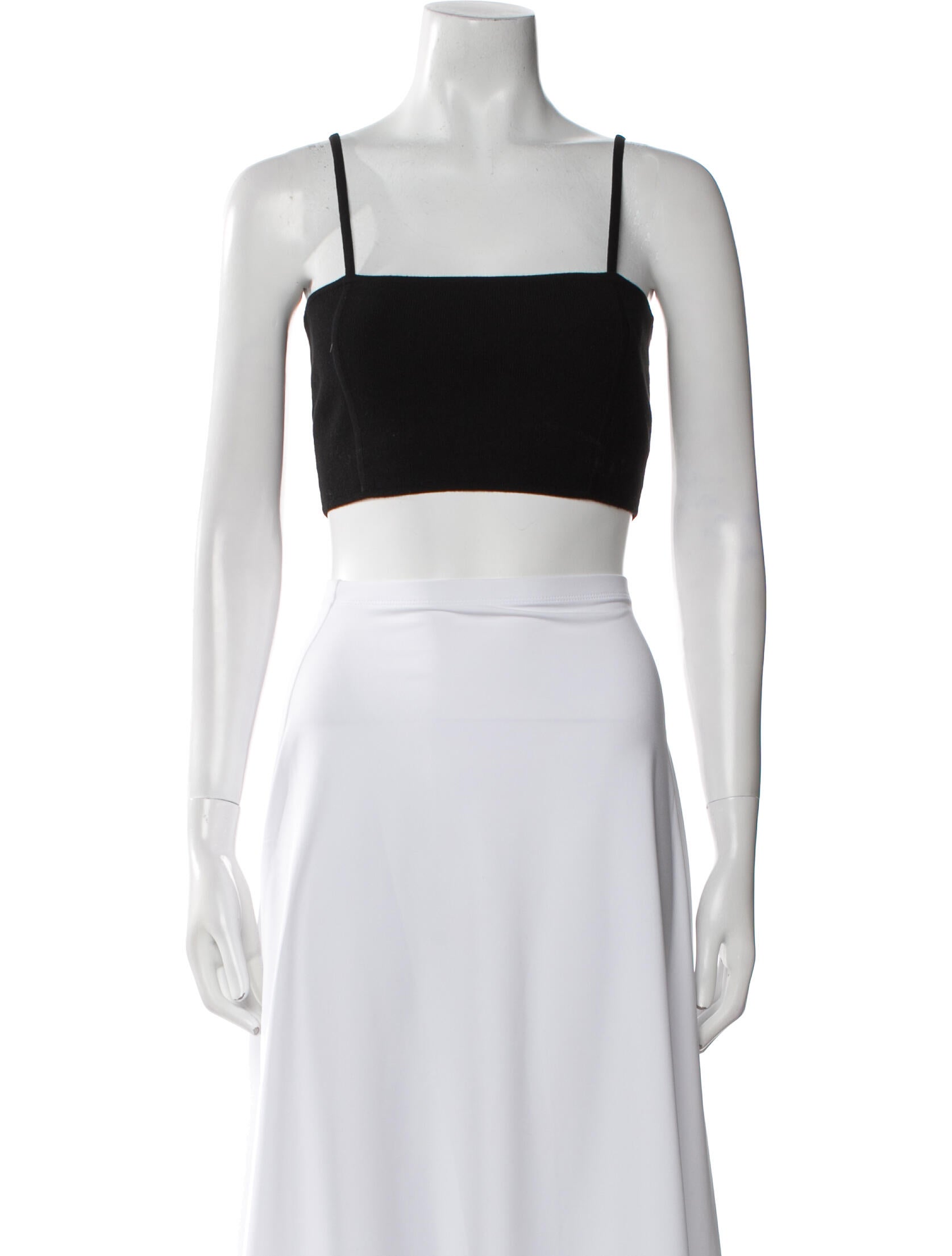 A.L.C. Square Neckline Sleeveless Crop Top