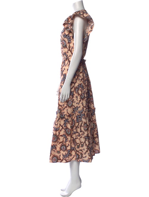 A.L.C. Floral Print Long Dress